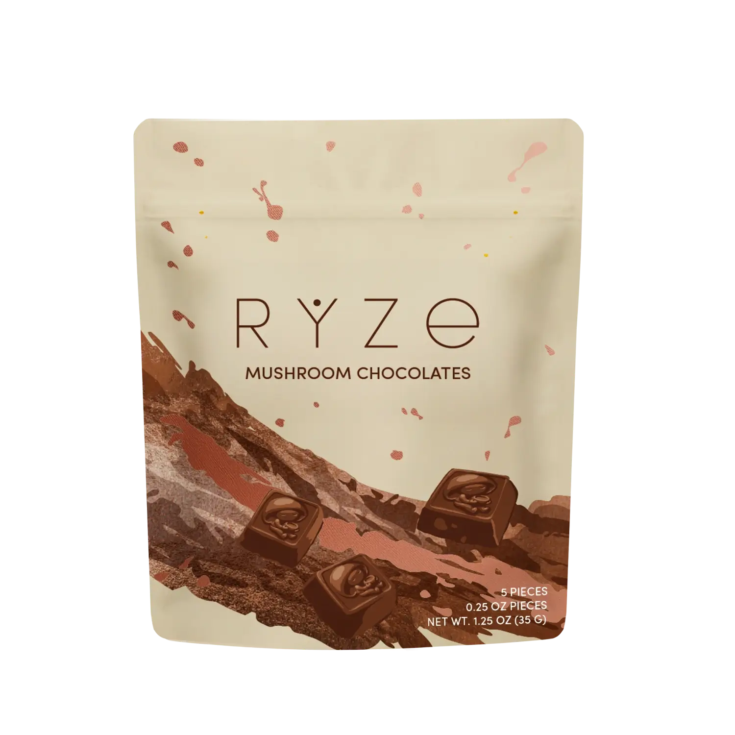 FREE Mushroom Chocolates Rye (5 pieces) H9