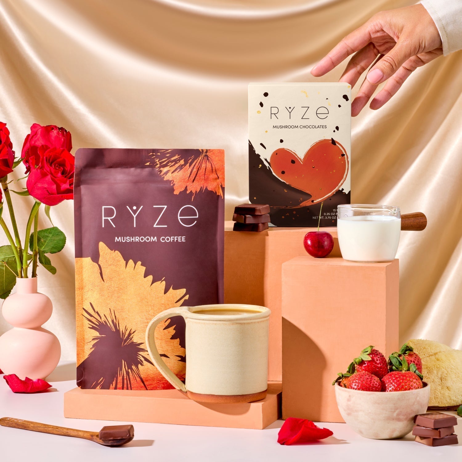 Revitalized Energy Bundle (Coffee + Chocolates) X8