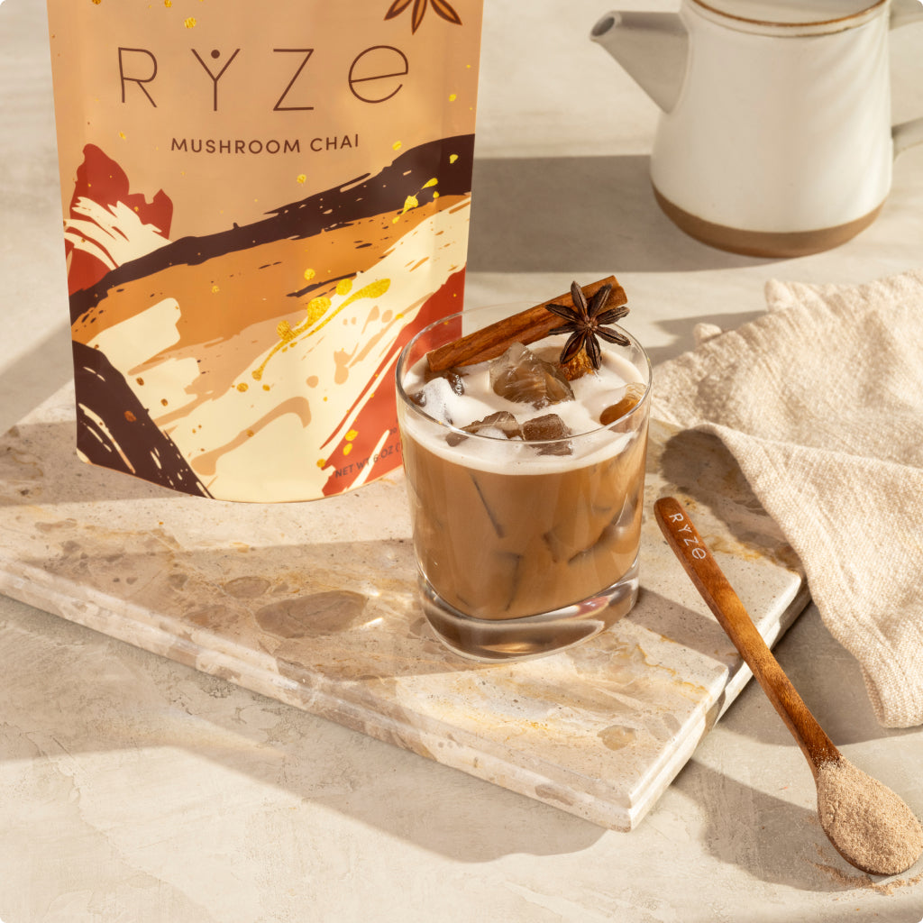 RYZE Mushroom Chai Starter Bag E2