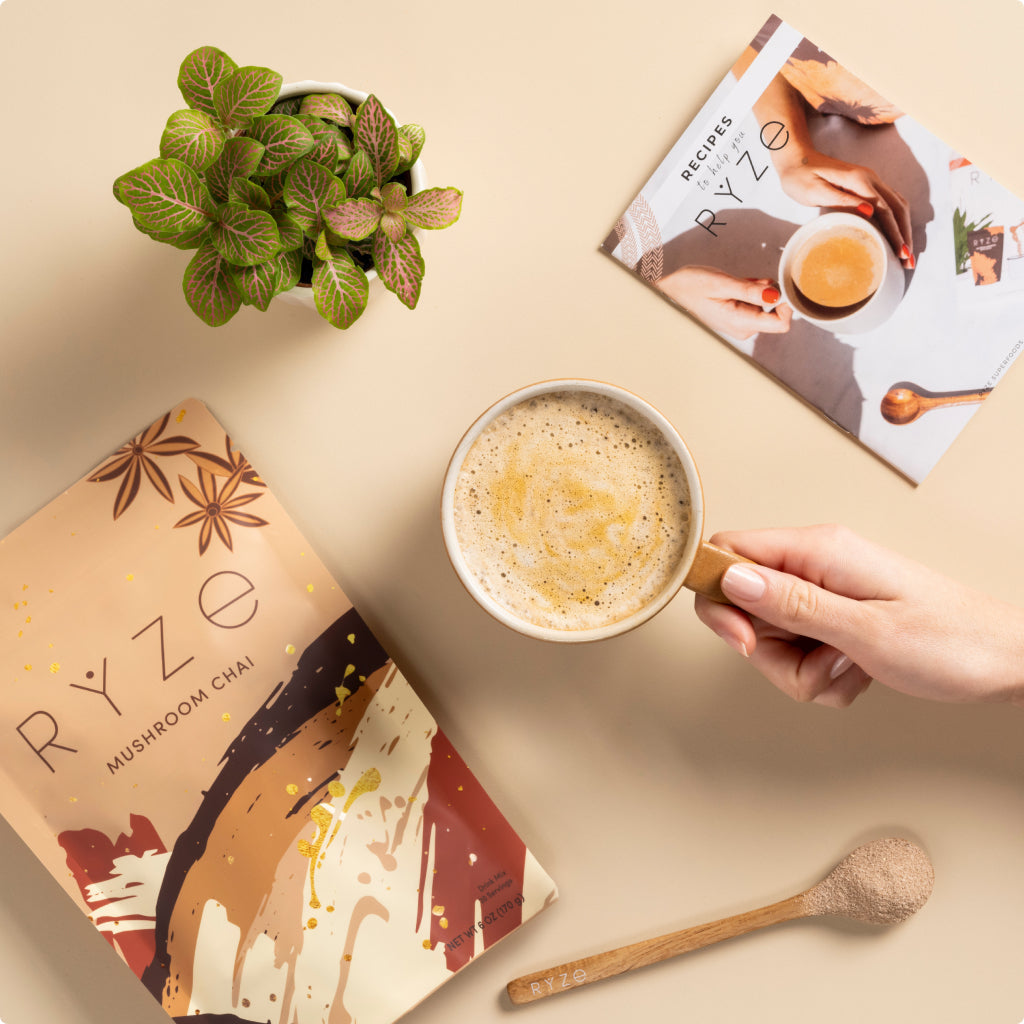 RYZE Mushroom Chai Starter Bag E2