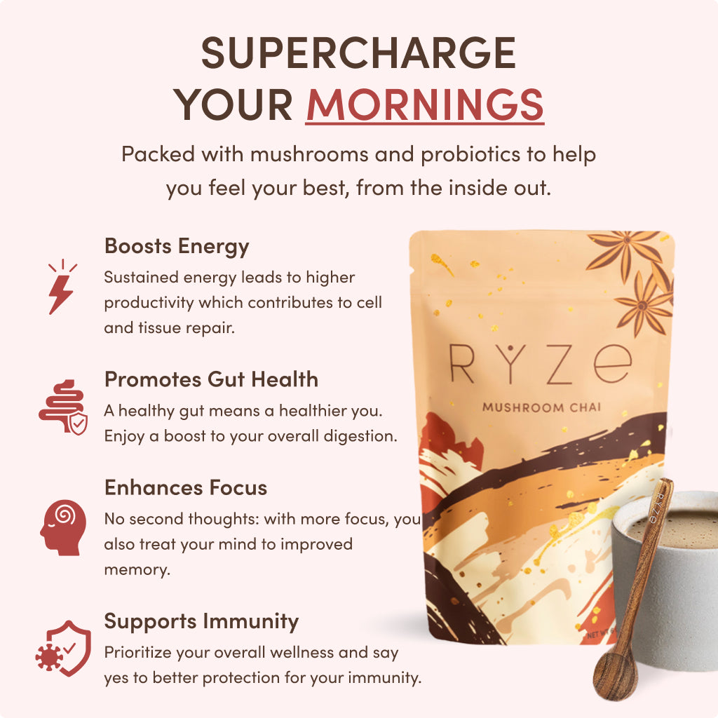 RYZE Mushroom Chai Starter Bag E2
