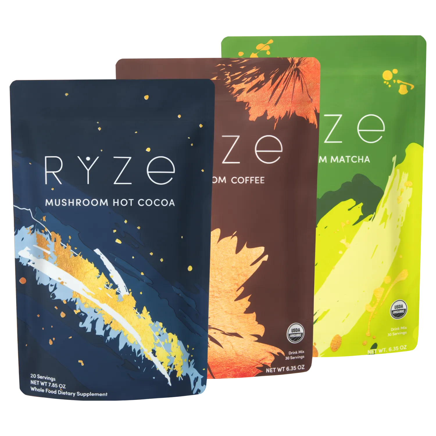 Ultimate Day + Night Bundle: Coffee + Matcha + Cocoa G1