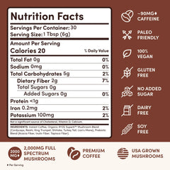Mushroom Coffee Dark Roast Starter Kit 60 Servings V0
