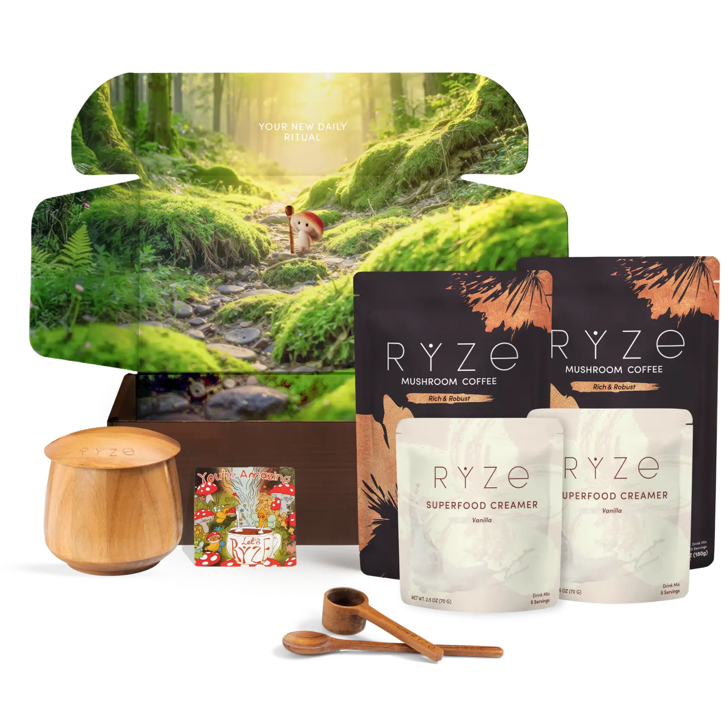 Ryze Dark Roast Ritual Set 3 Month Plan A2
