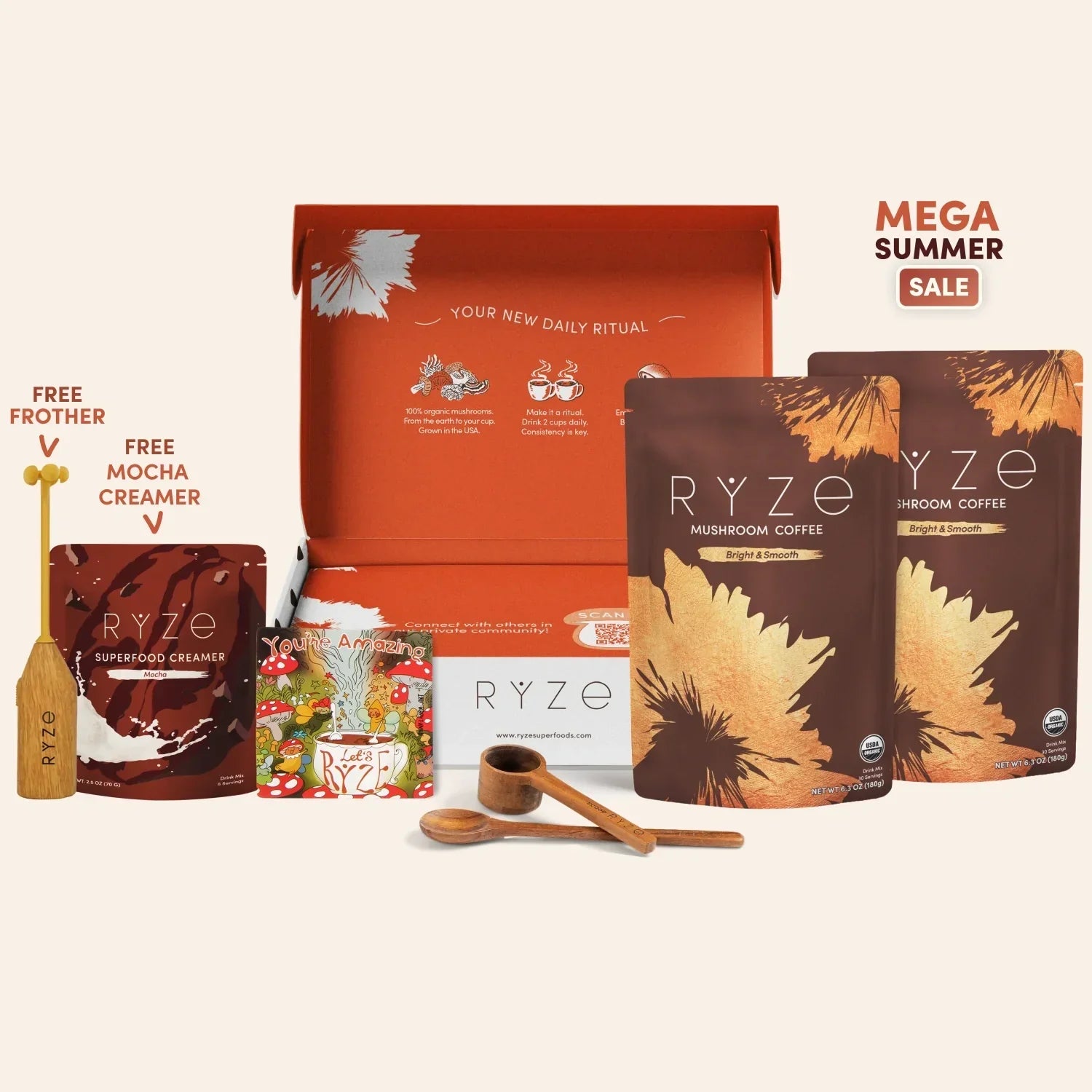Starter Kit with Free Mocha Creamer H4
