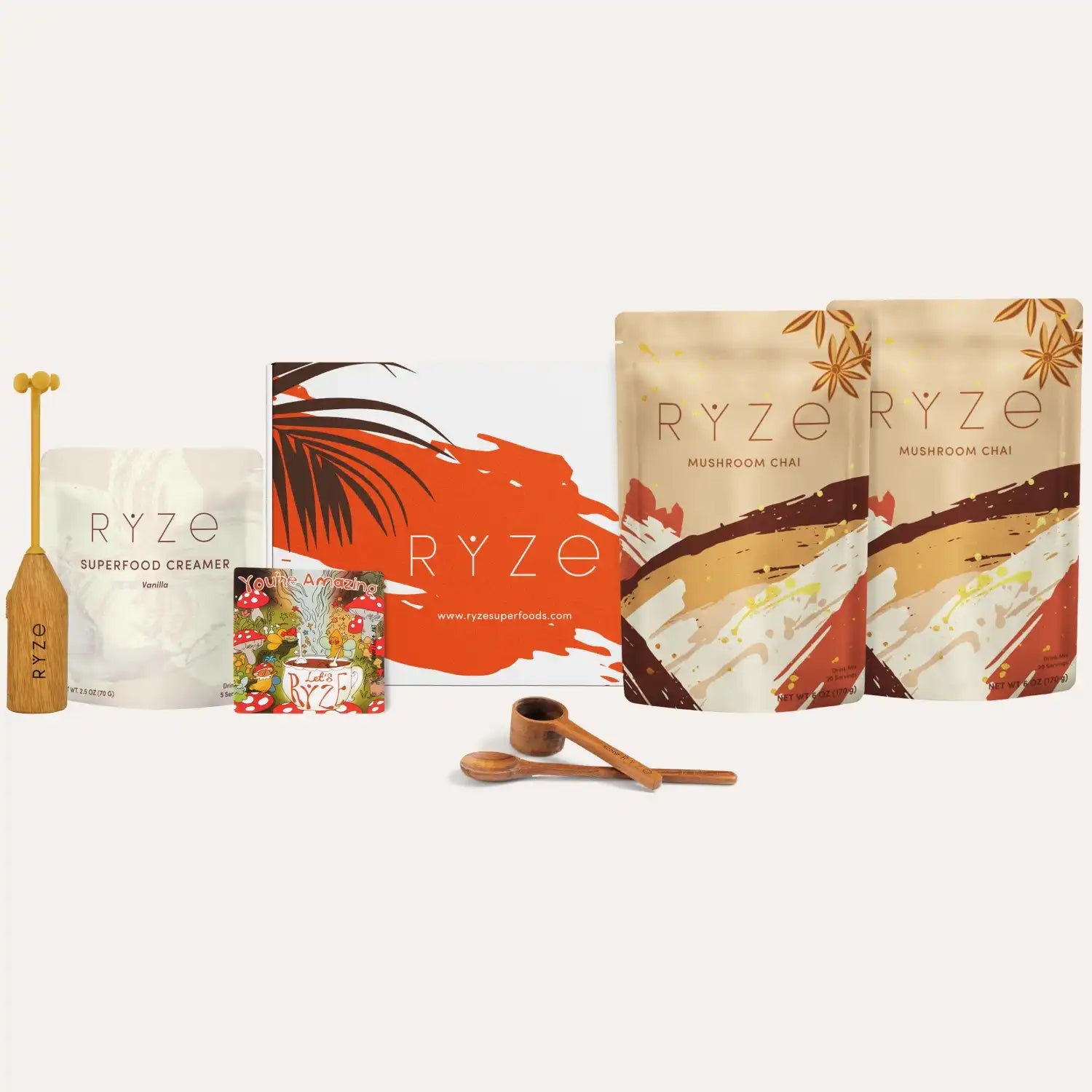 Mushroom Chai Starter Kit (40 Servings) X7