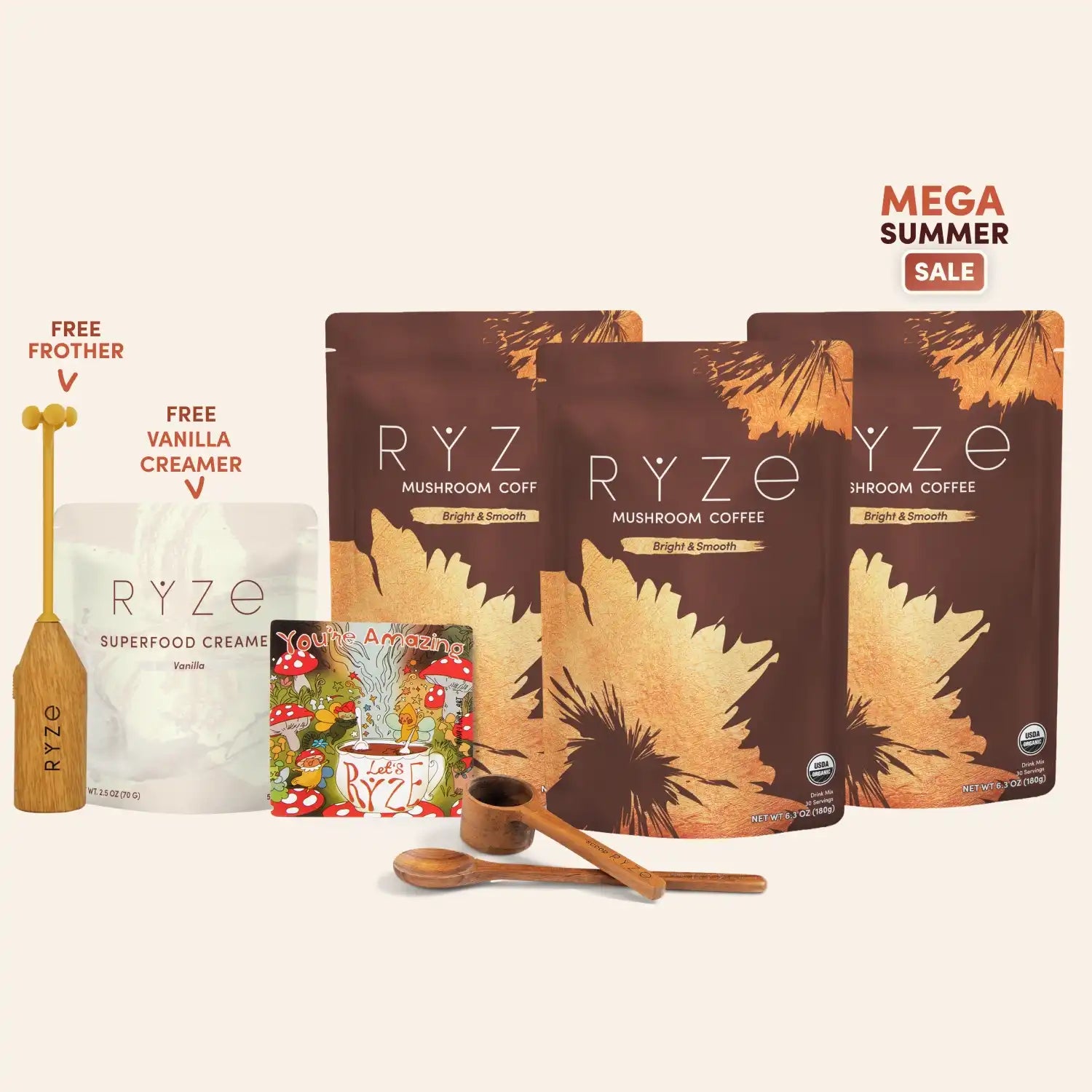 Mushroom Coffee (90 Servings) Q1