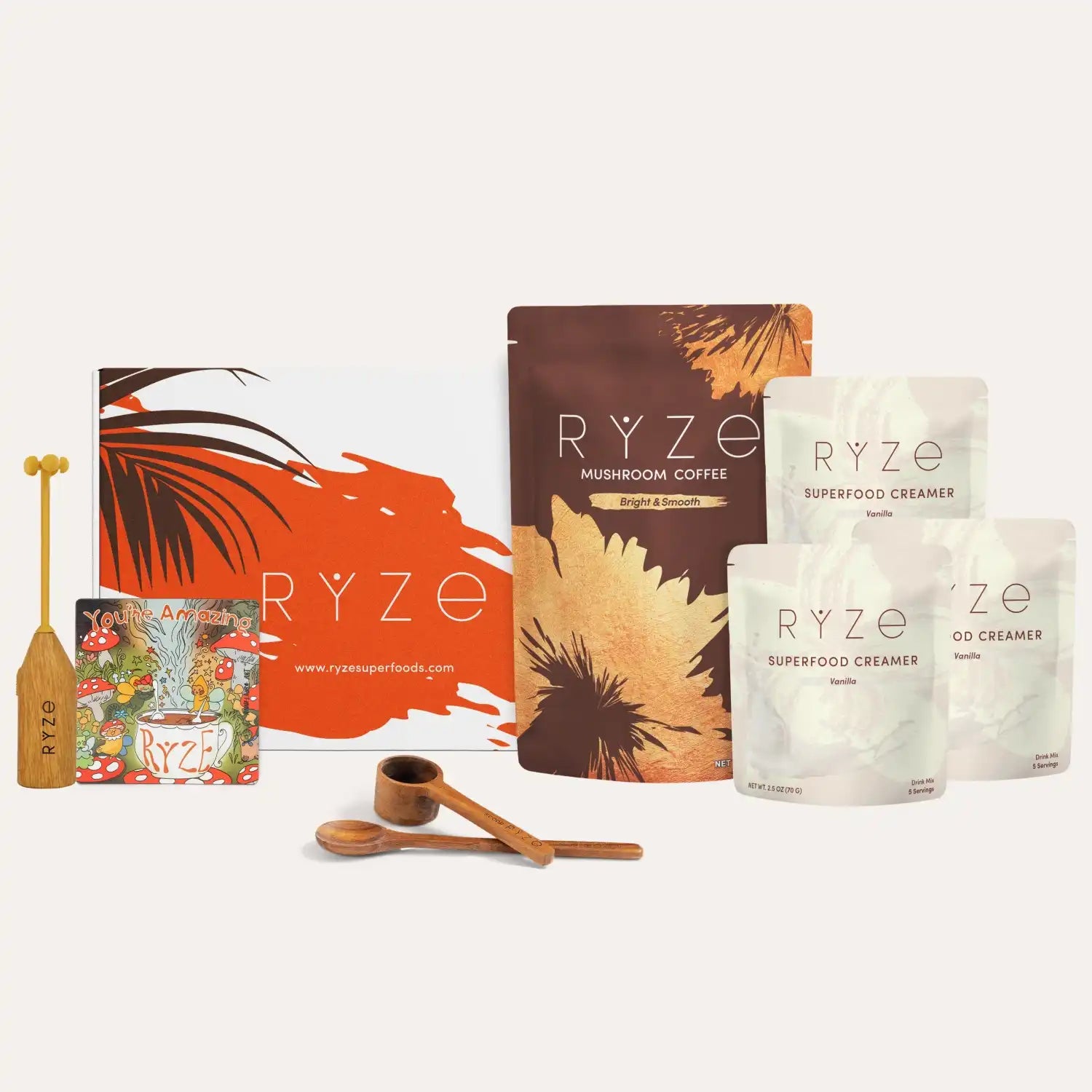 RYZE N Shine Bundle (Vanilla Creamer + Coffee) R8