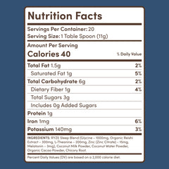 RYZE Mushroom Hot Cocoa — Organic Instant Cocoa with L-Theanine & Melatonin, 20 Servings F5