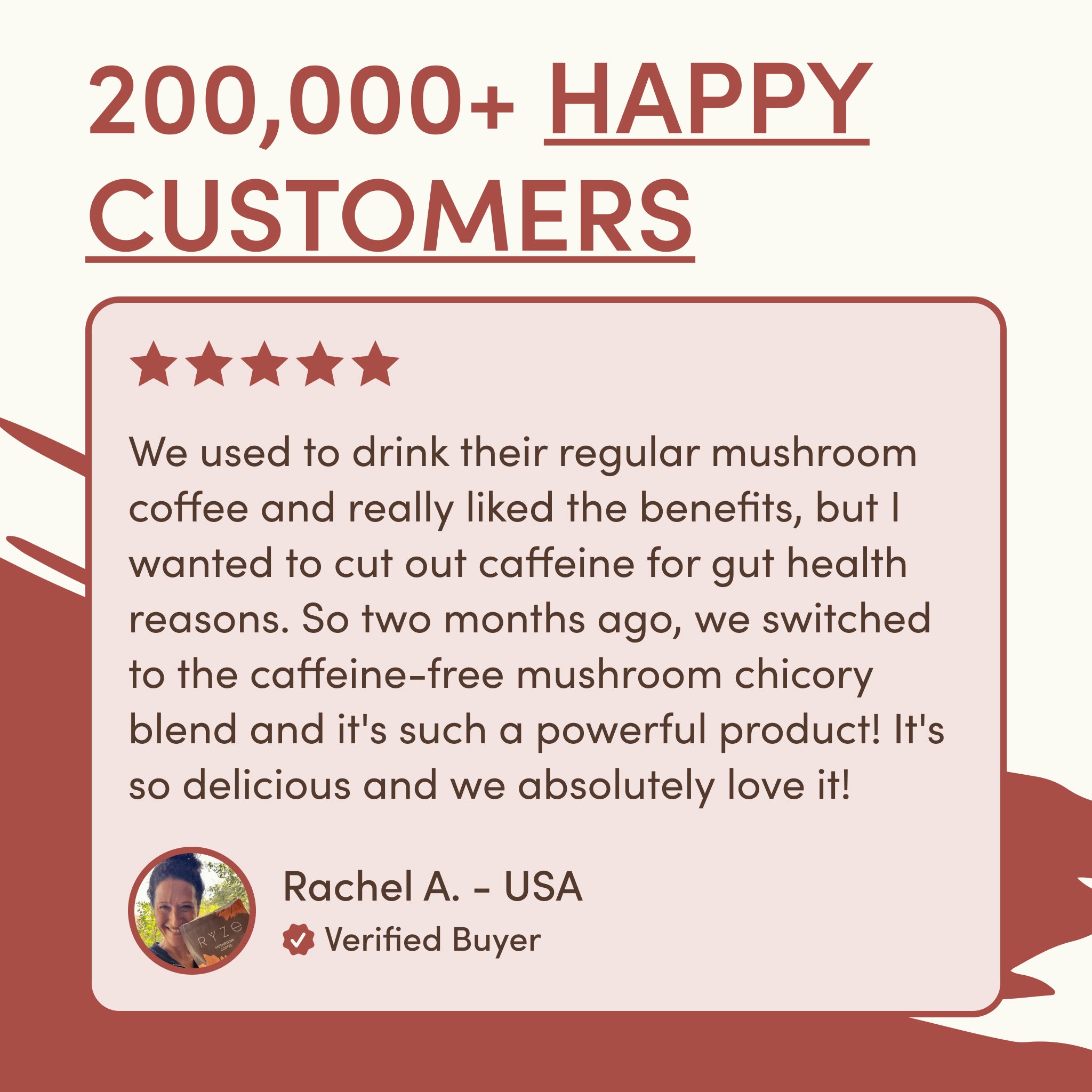 RYZE Mushroom Chicory — Organic Instant Chicory with Shitake & Lions mane, 30 Servings Z5