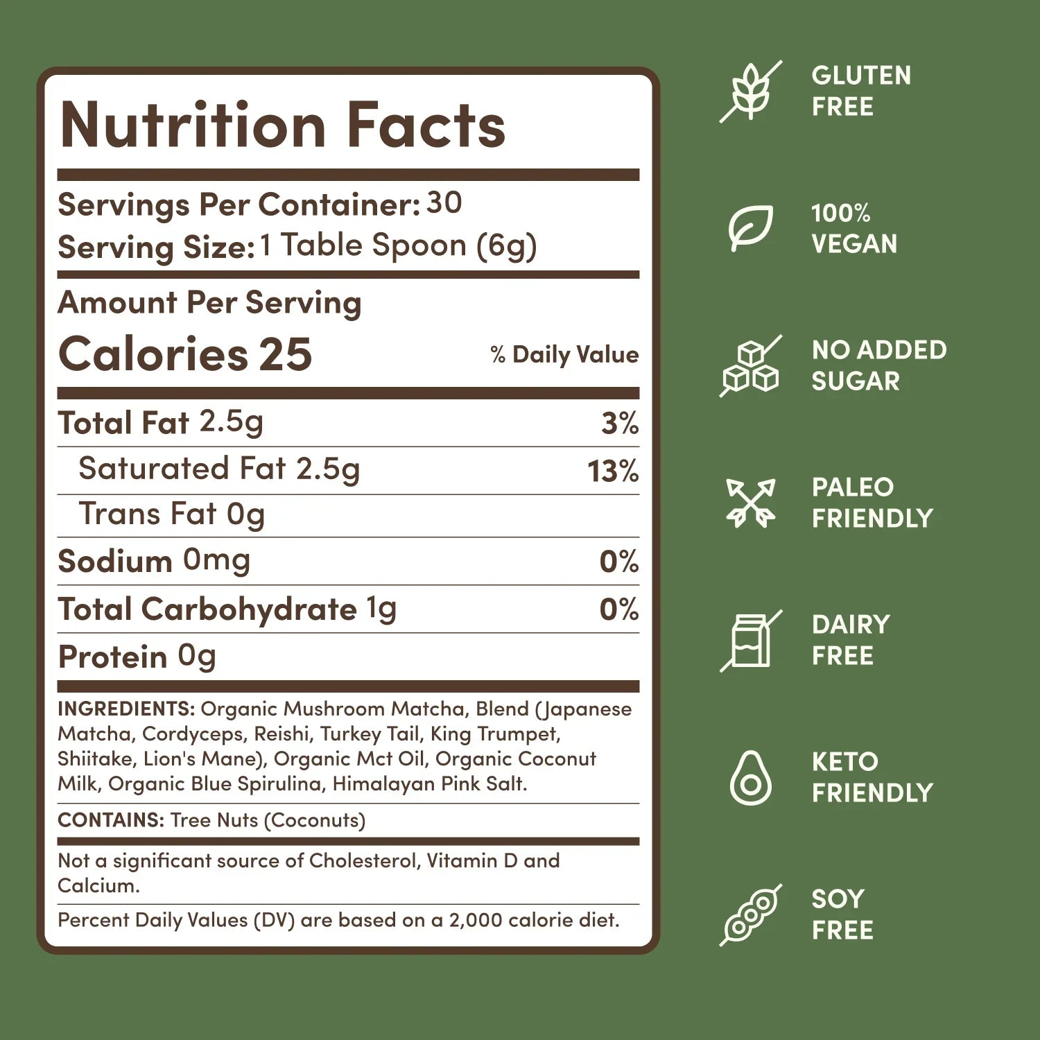 Mushroom Matcha (30 Servings) N3