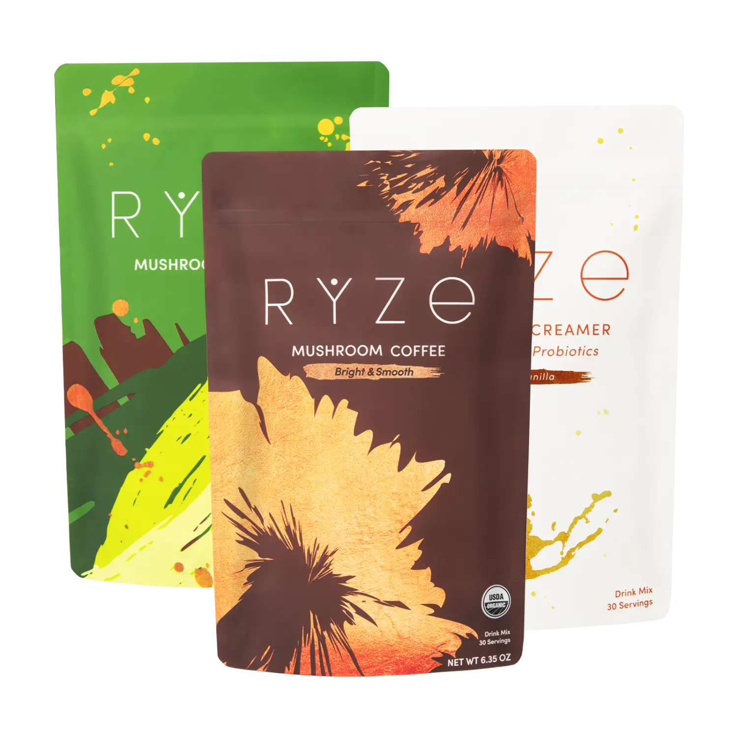 RYZE Ritual Set (Matcha + Coffee + Creamer) E1