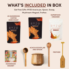 Mushroom Coffee Ritual Set Z1