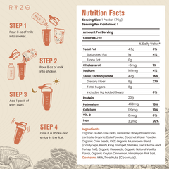 Mushroom Overnight Oats Pack (28 Servings) P4
