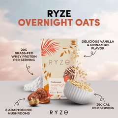 Mushroom Overnight Oats Pack (28 Servings) P4
