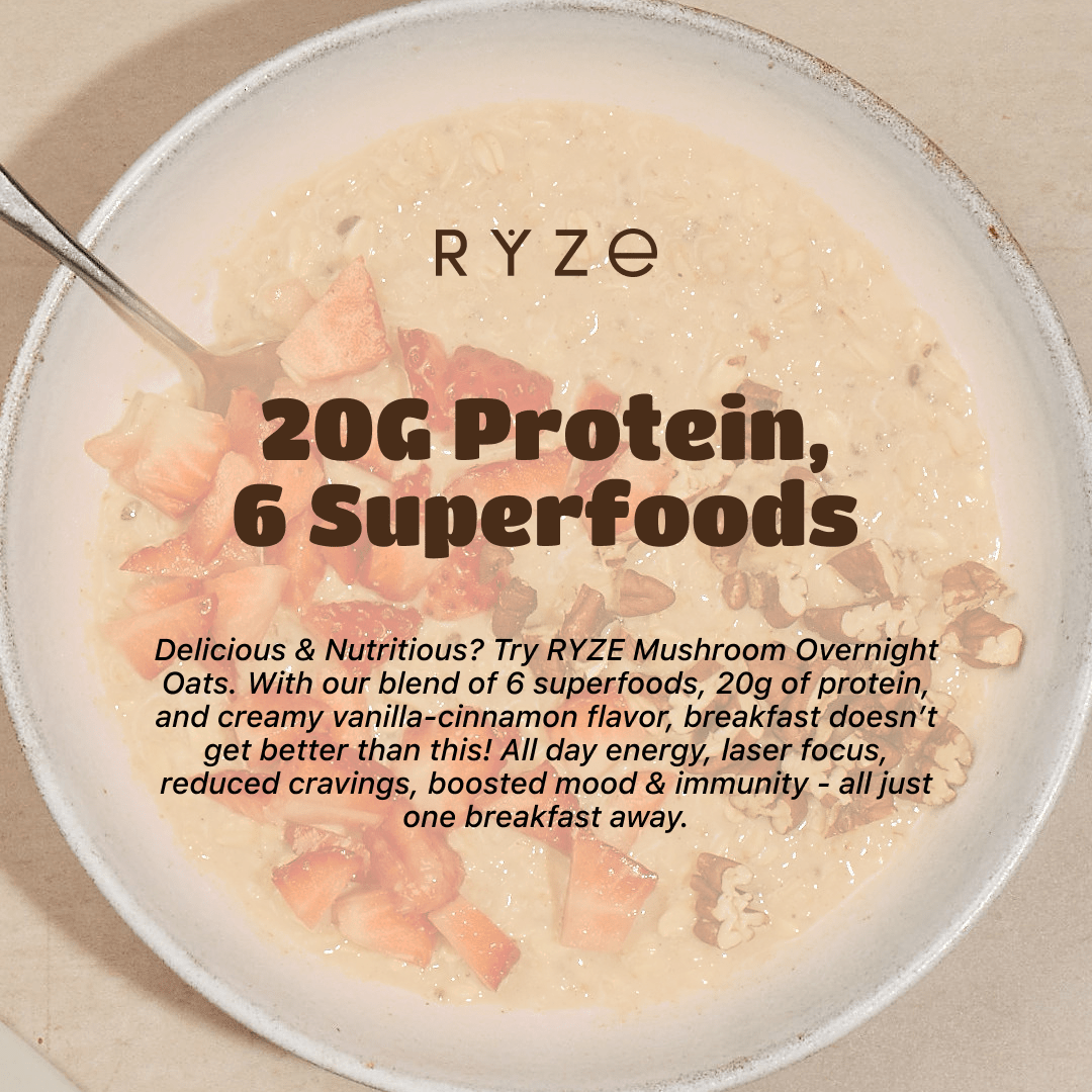Mushroom Overnight Oats Pack (28 Servings) P4