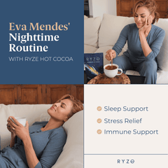 RYZE Hot Cocoa - with 6 Sleep Superfoods to Help Fall Asleep and Stay Asleep Z9