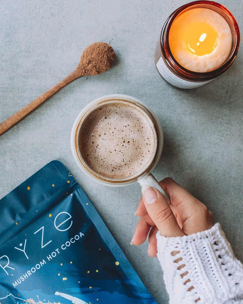 Try our Mushroom Hot Cocoa 50% OFF! S3